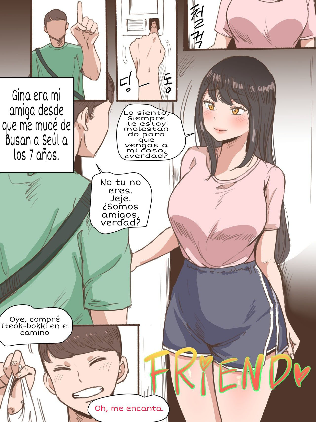 Comic porno entre amigos