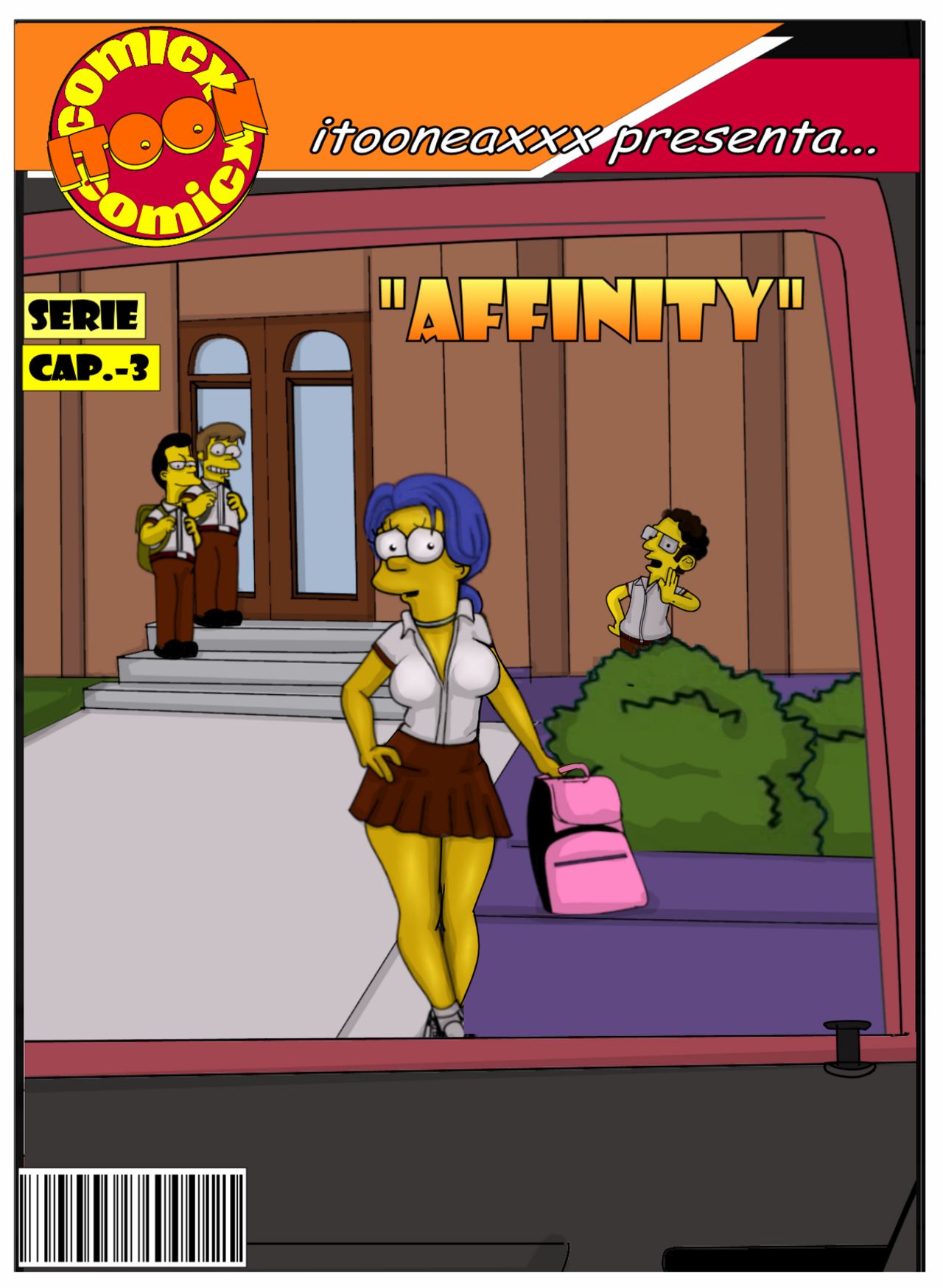 Bart marge and lisa porn comics vector