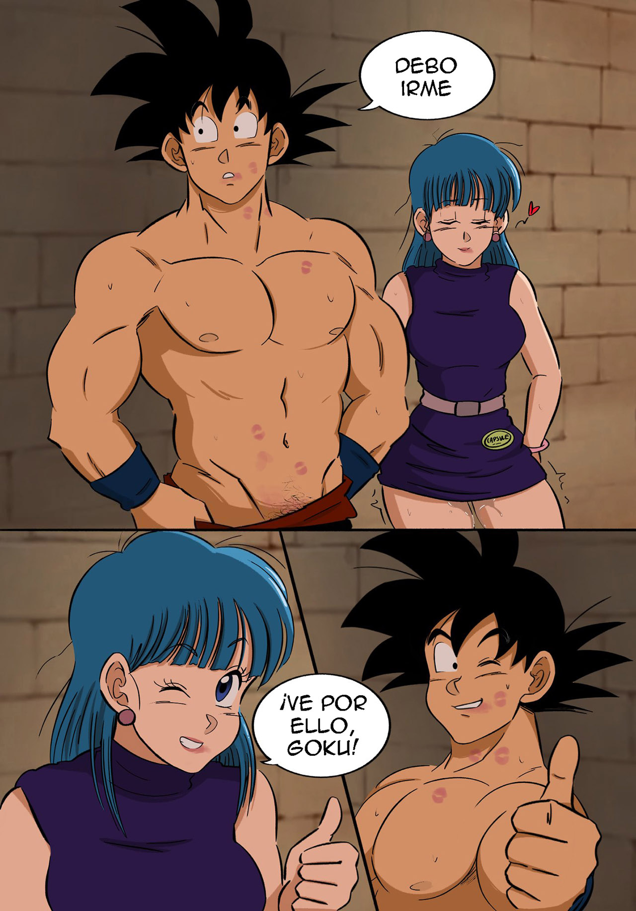 Goku desnudo sin censura