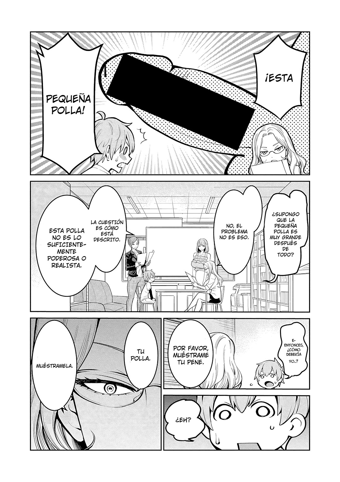 HITOZUMA HENSHUUSHA gui ero Manga Lesson
