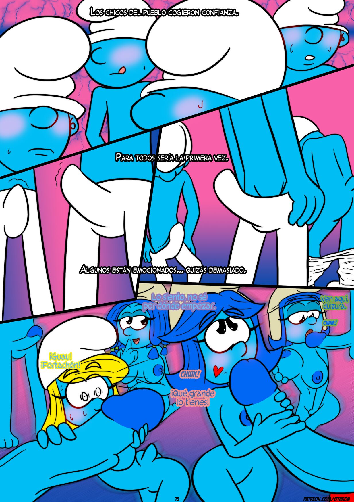 Манга smurf world (120) фото