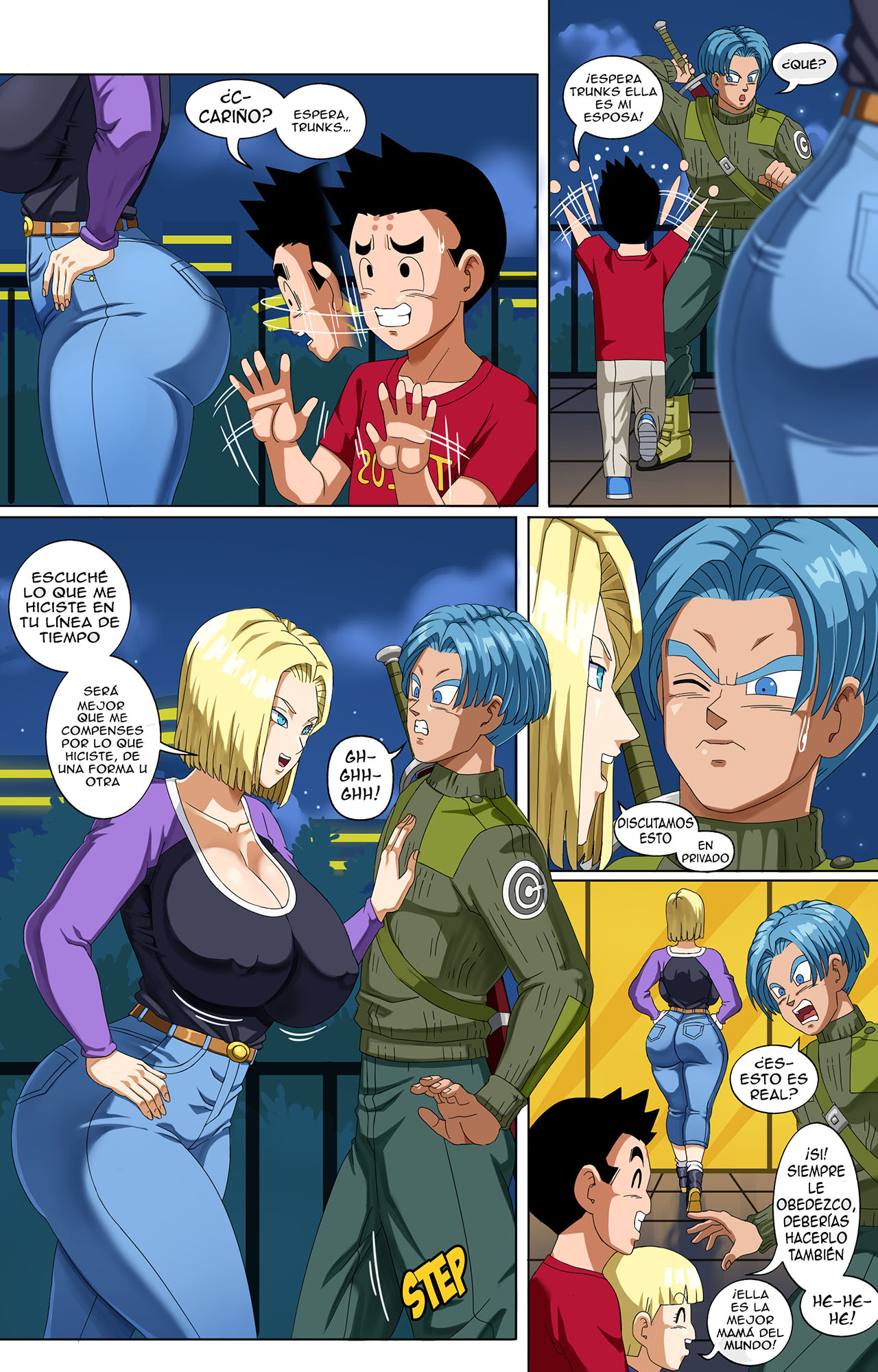 Meeting ANDROID 18 yet again