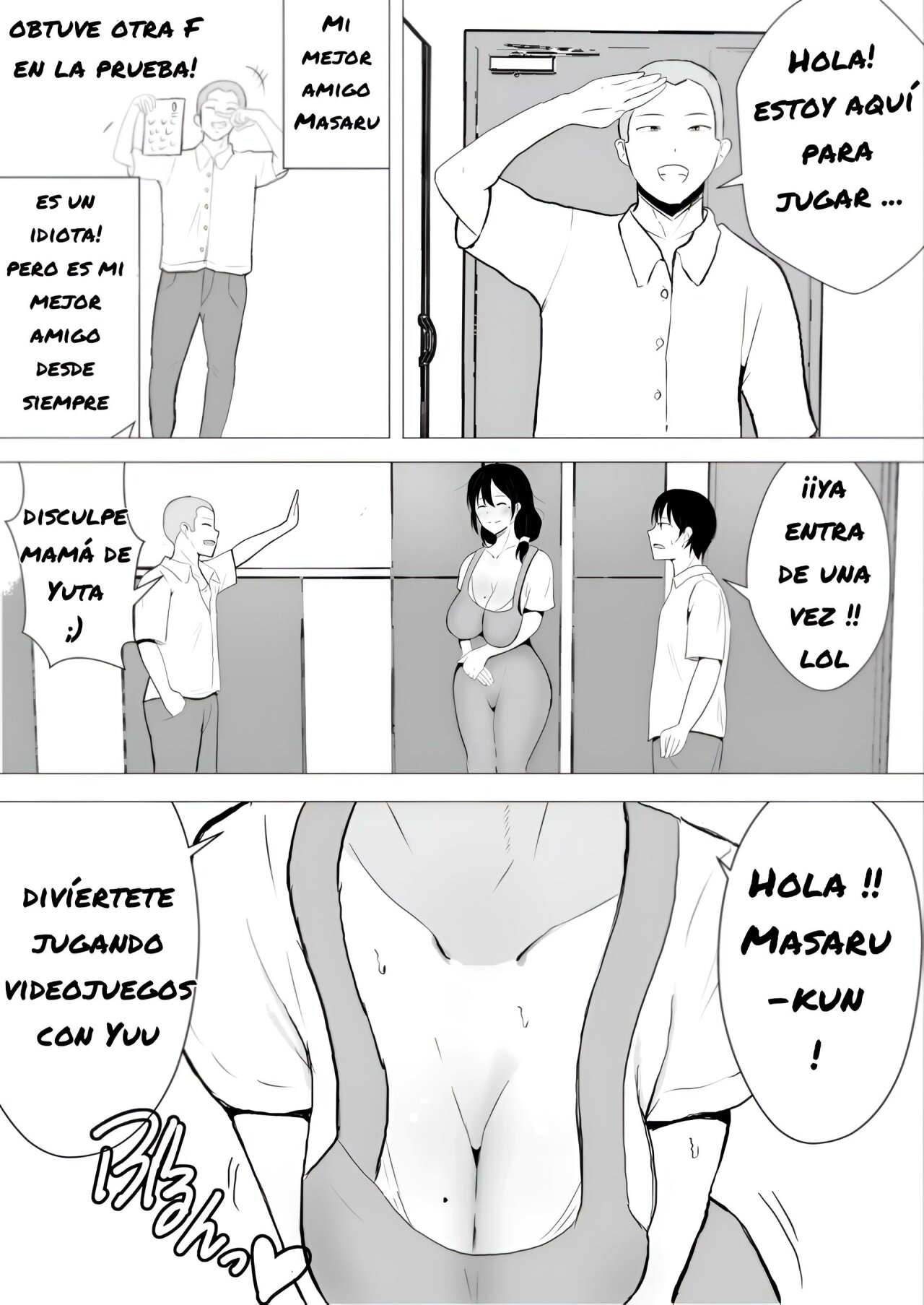 Me cojo ala mama de mi amigo