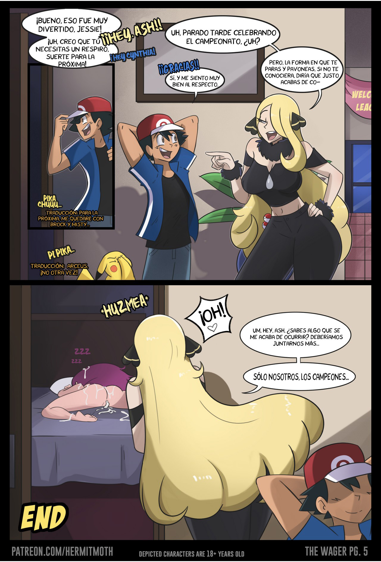 ASH and JESSIE make a Wager