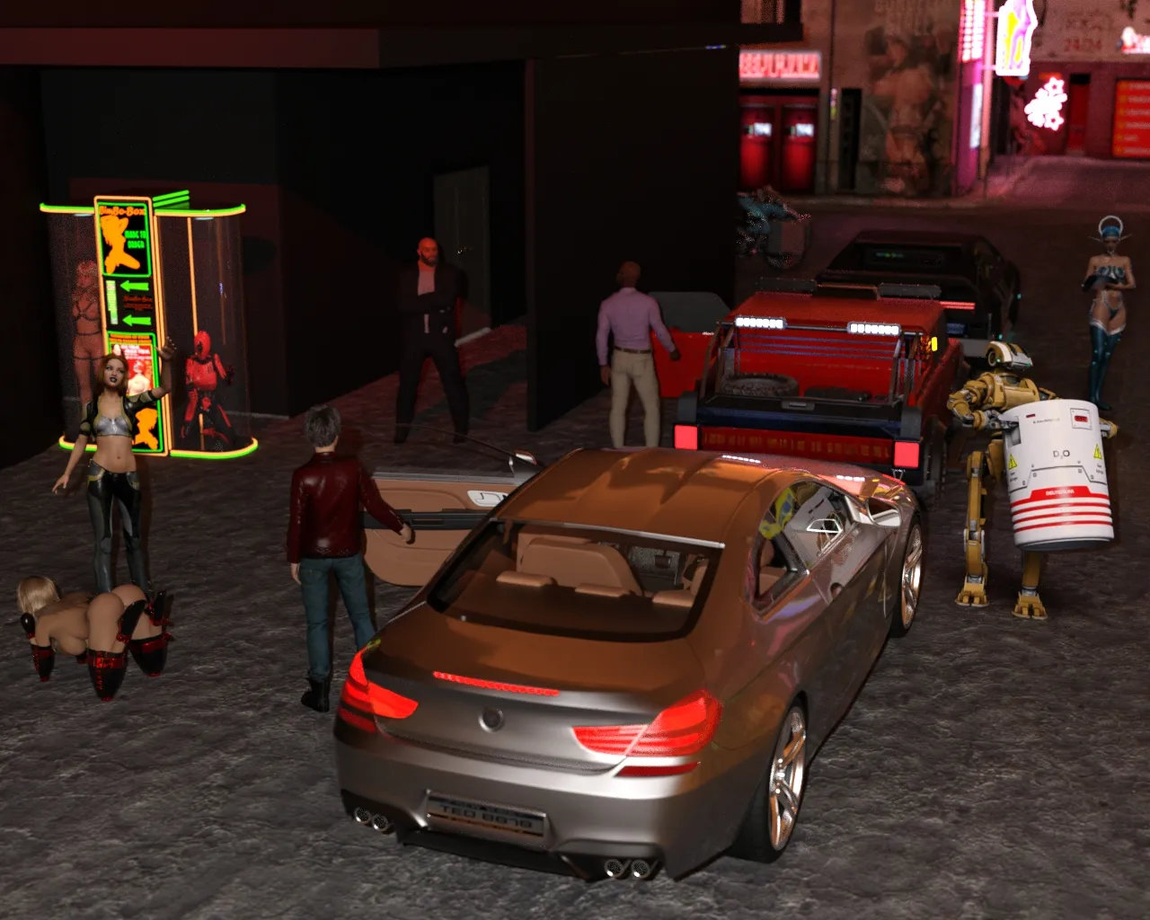 MOMMYS Bimbofication Trouble