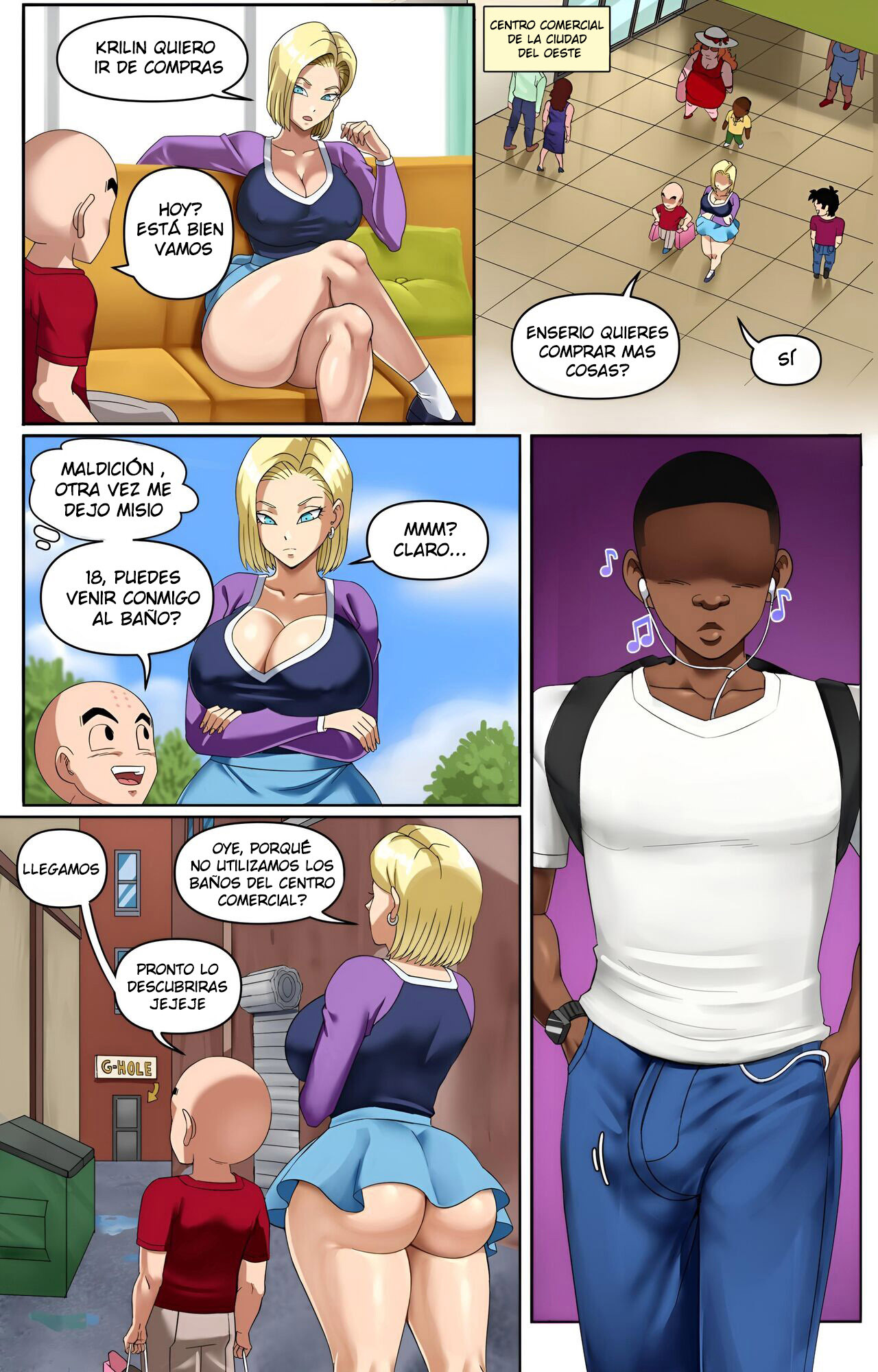 ANDROID 18 NTR parte 4
