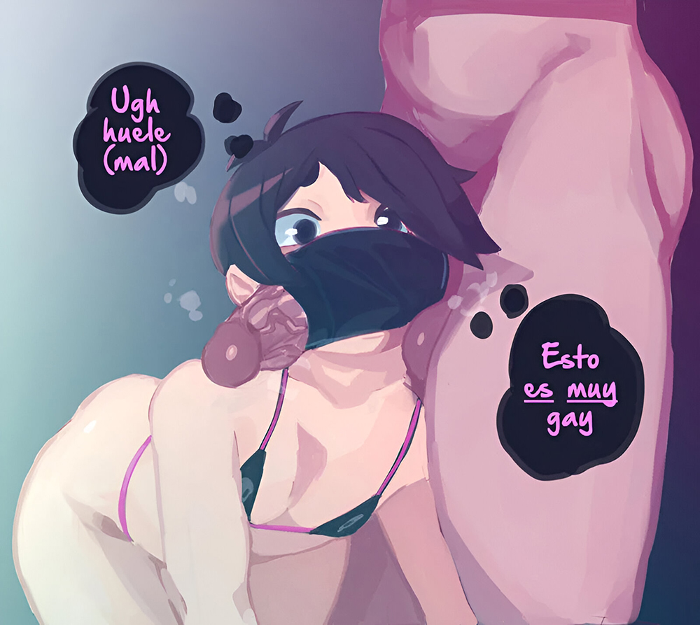 Goth femboy shadbase