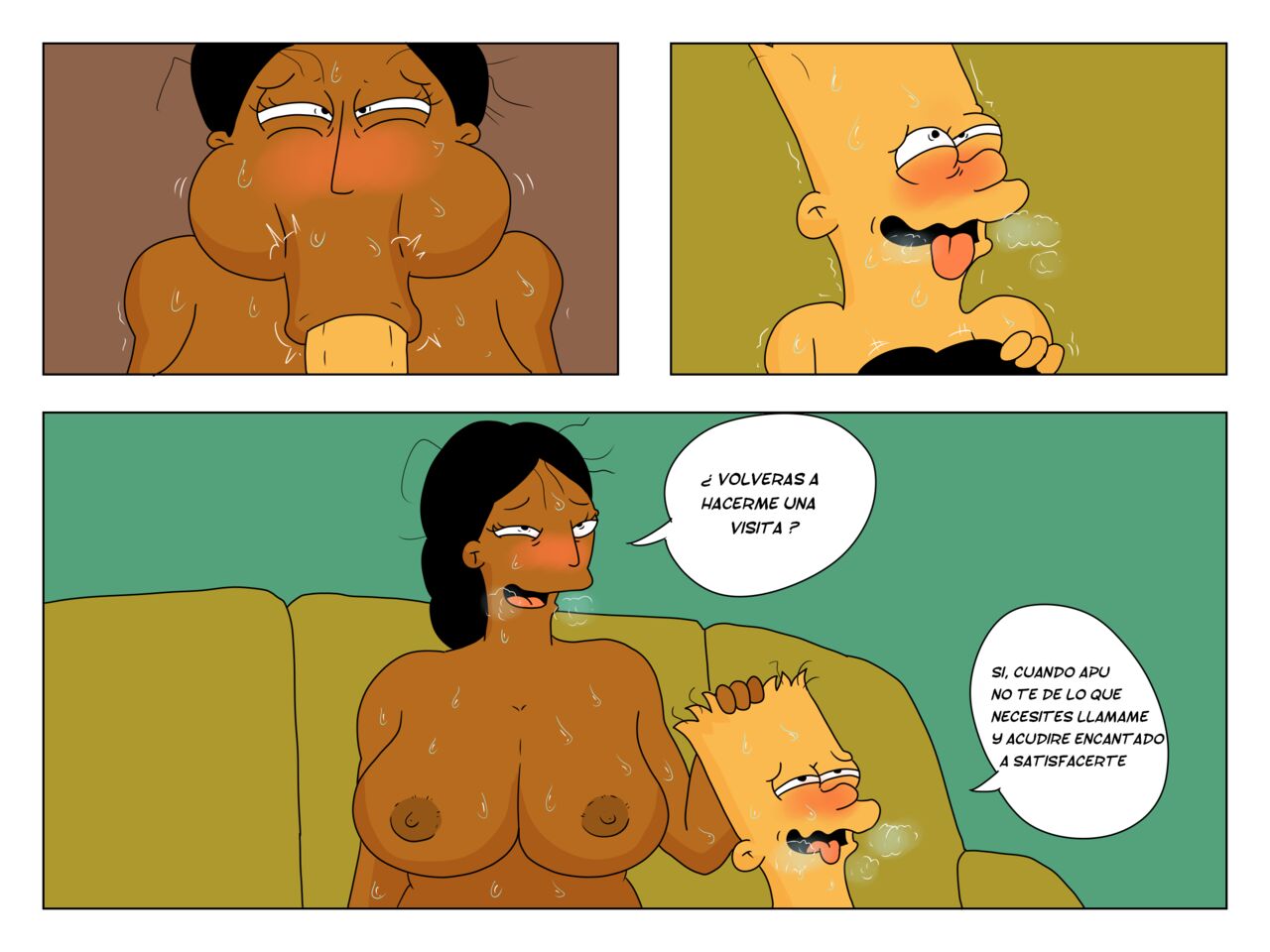 Bart simpson and magg comic porn