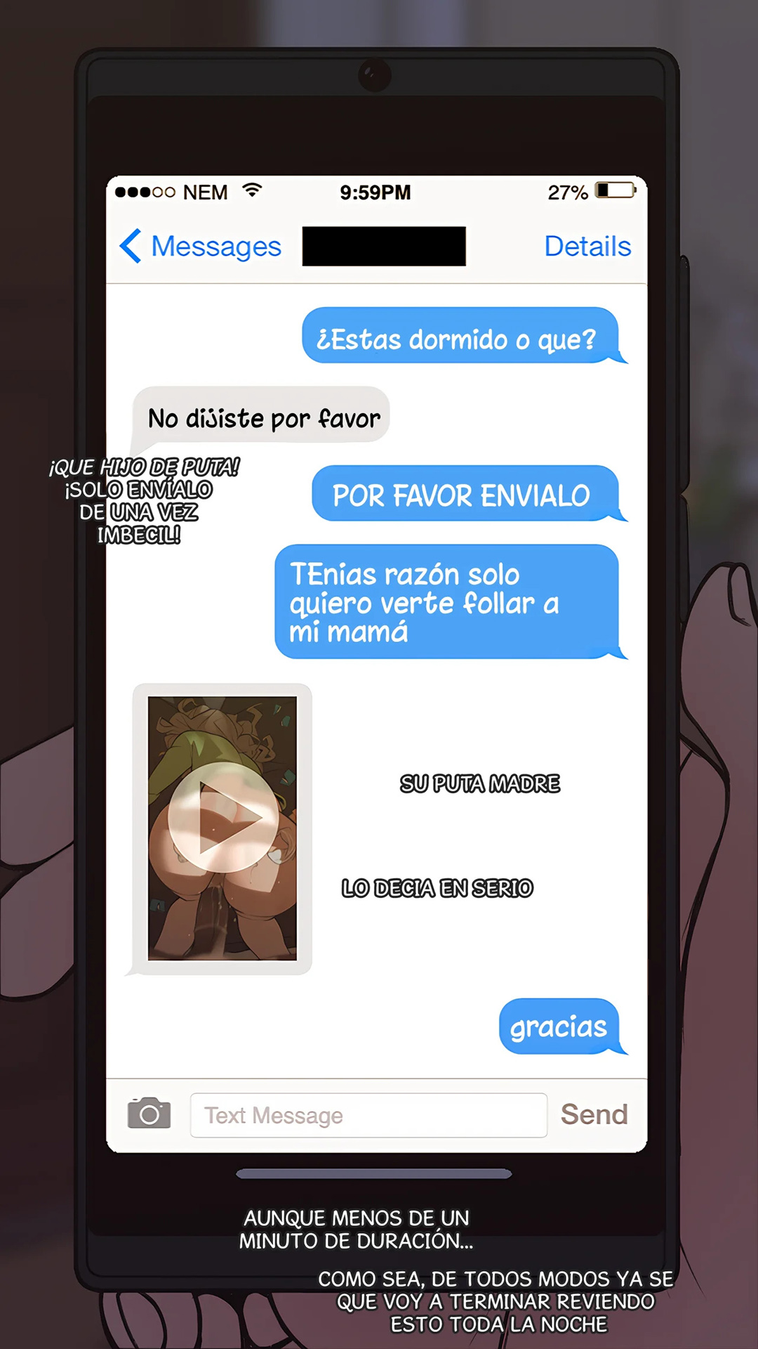 MOM deals with my BULLY parte 1