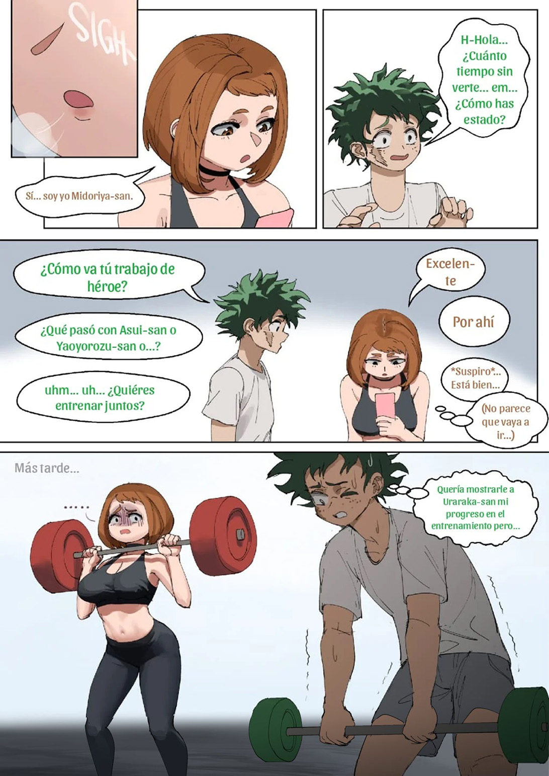 After DEKU lost his QUIRK