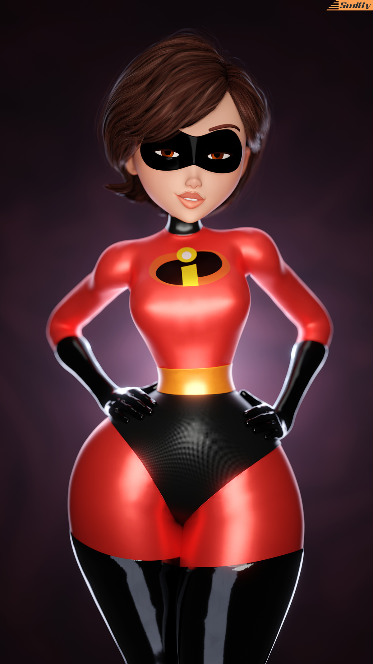 ELASTIGIRL entre una Fria y Dura Pared