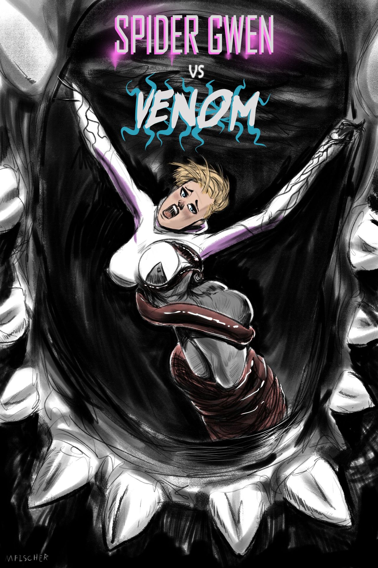 SPIDER GWEN vs VENOM