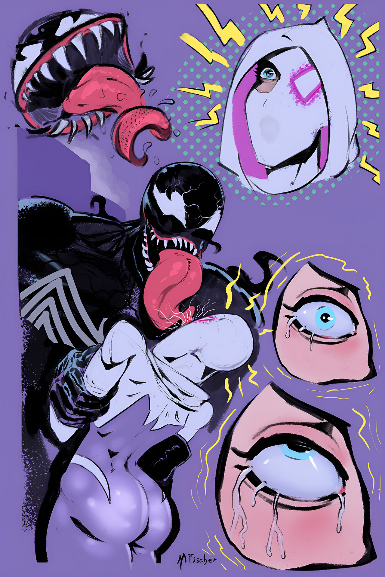 SPIDER GWEN vs VENOM