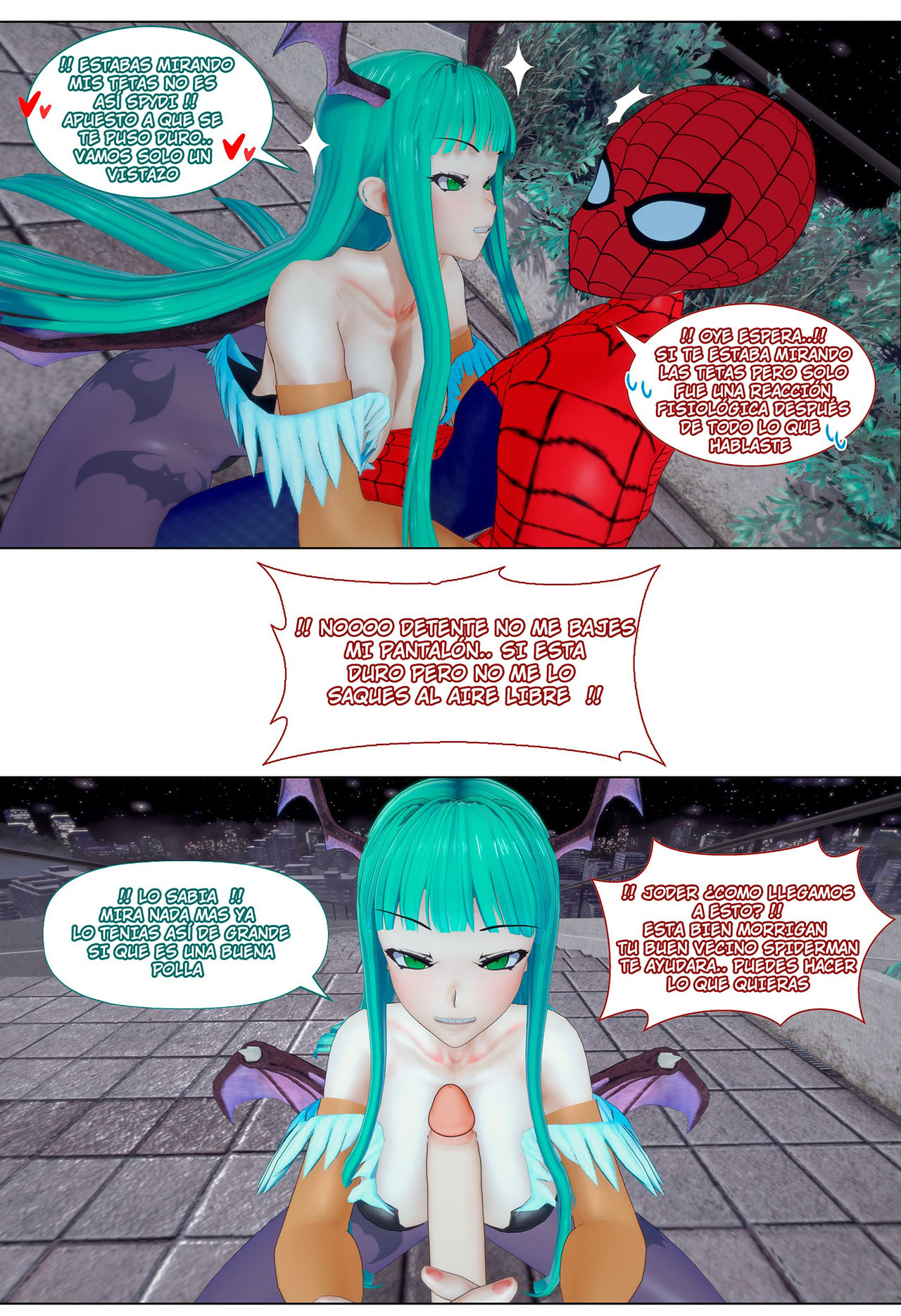 SPIDEY x MORRIGAN