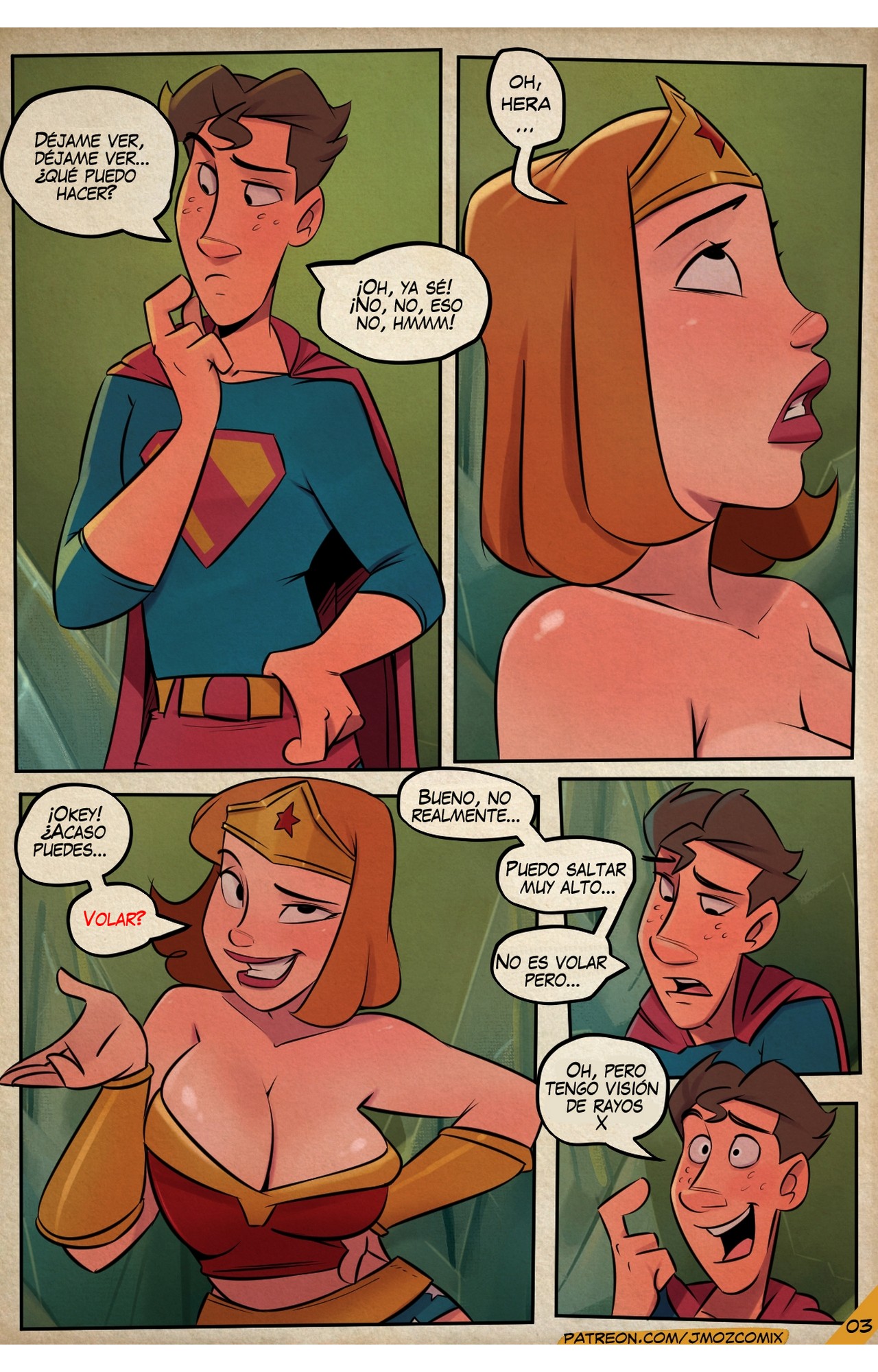 WONDER MOMMA vs SUPERBOY