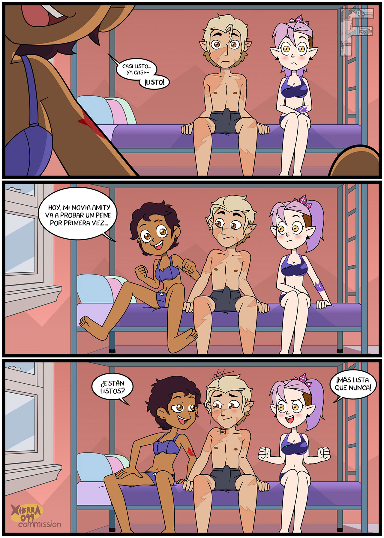 AMITY tries DICK for the first time