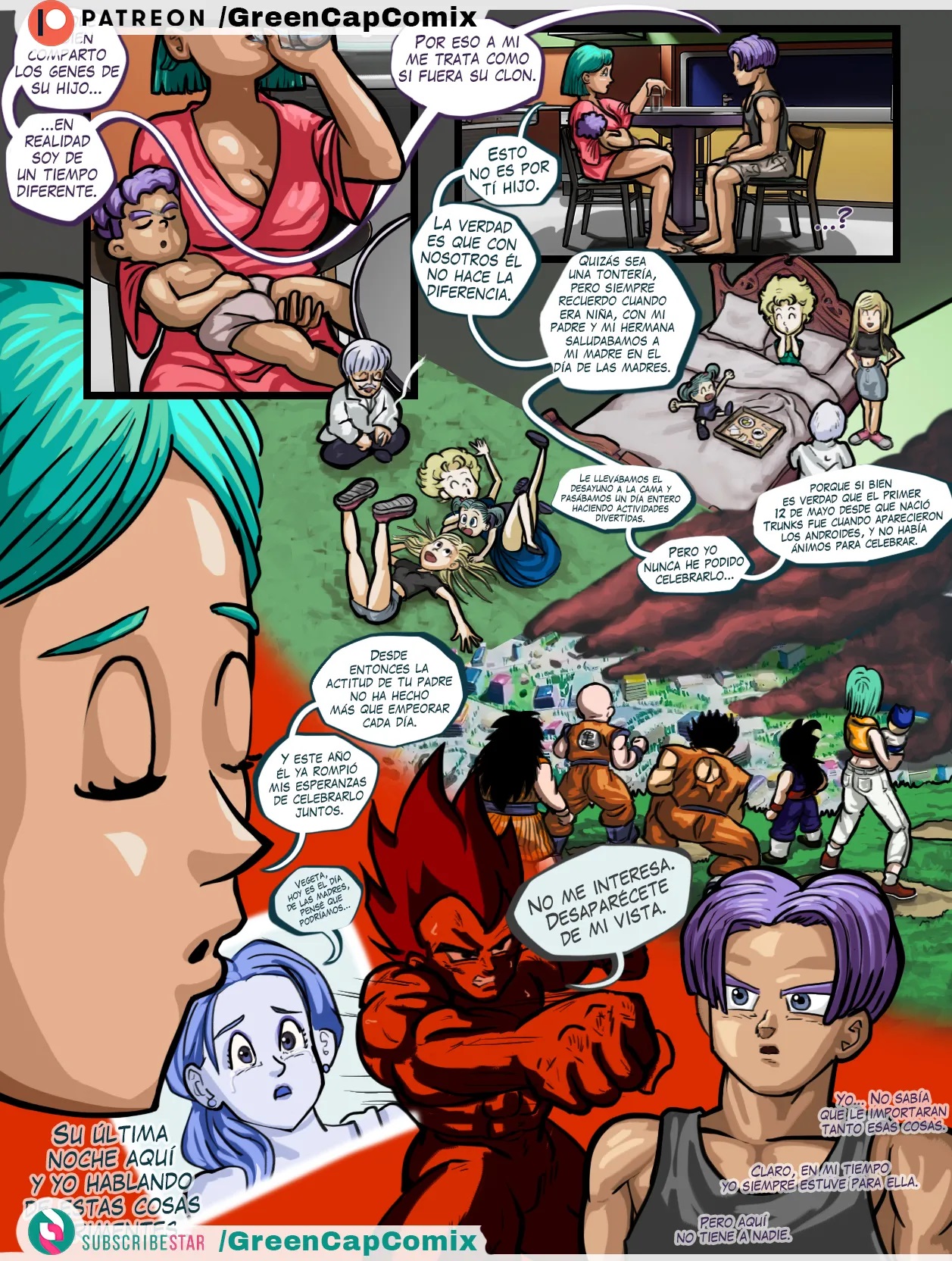 BULMA y el regalo de TRUNKS para el dia de las MADRES