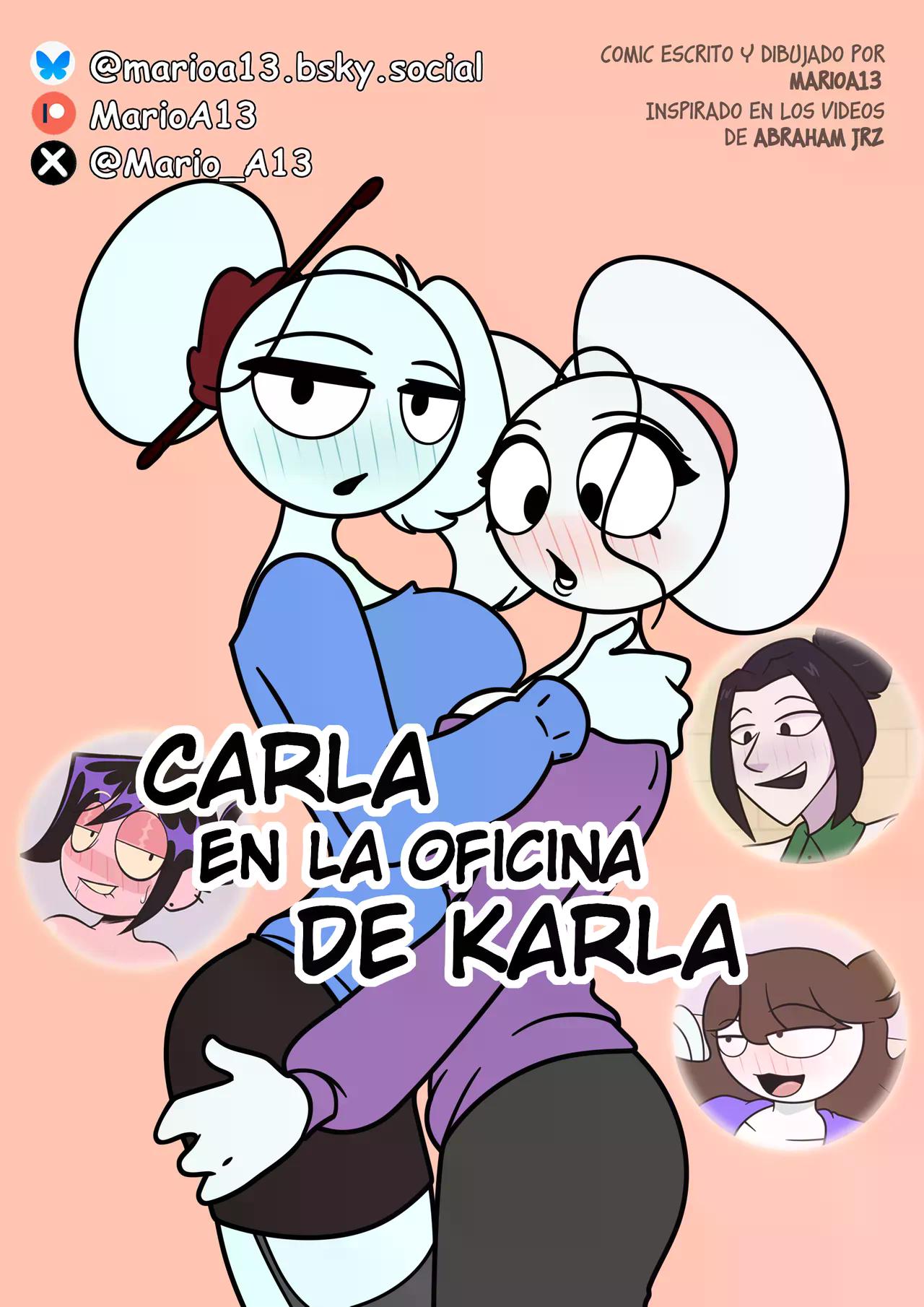 CARLA en la oficina de KARLA