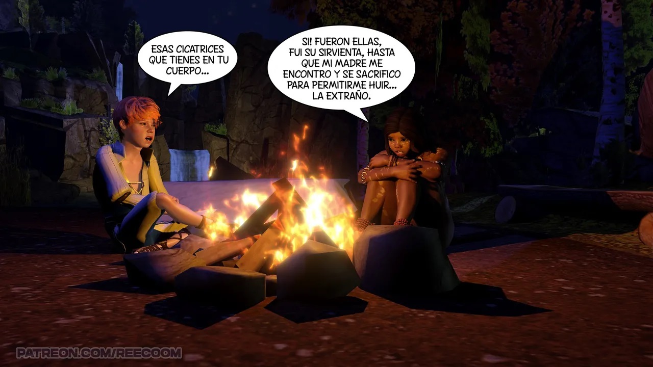 El TRONO de las ELFAS Oscuras parte 1