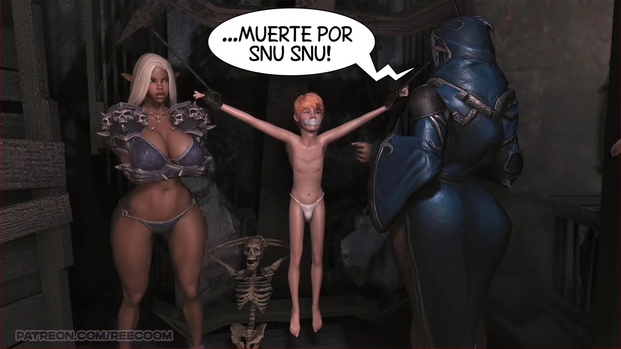 El TRONO de las ELFAS Oscuras parte 1