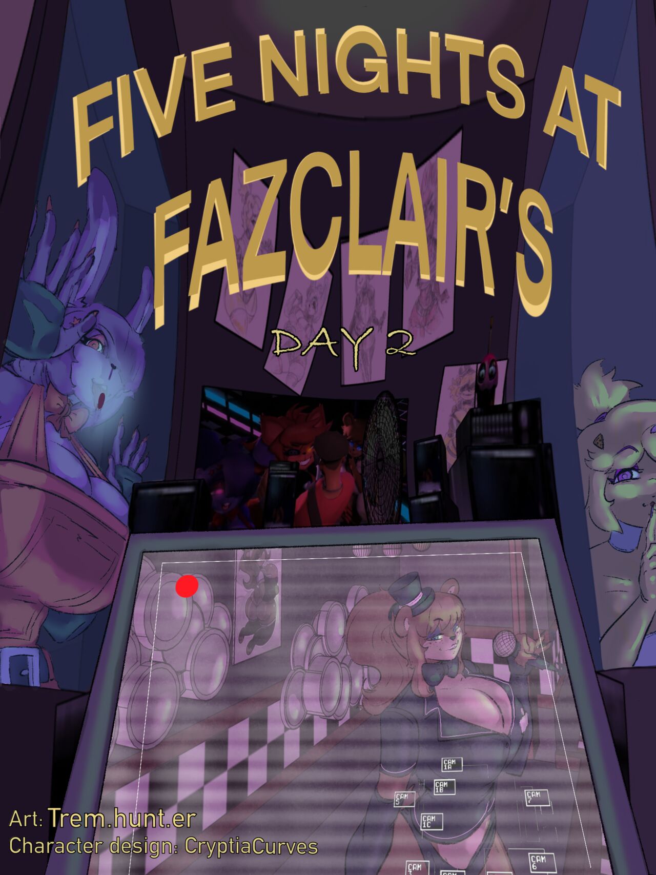 FIVE NIGHT at Fazclairs parte 2