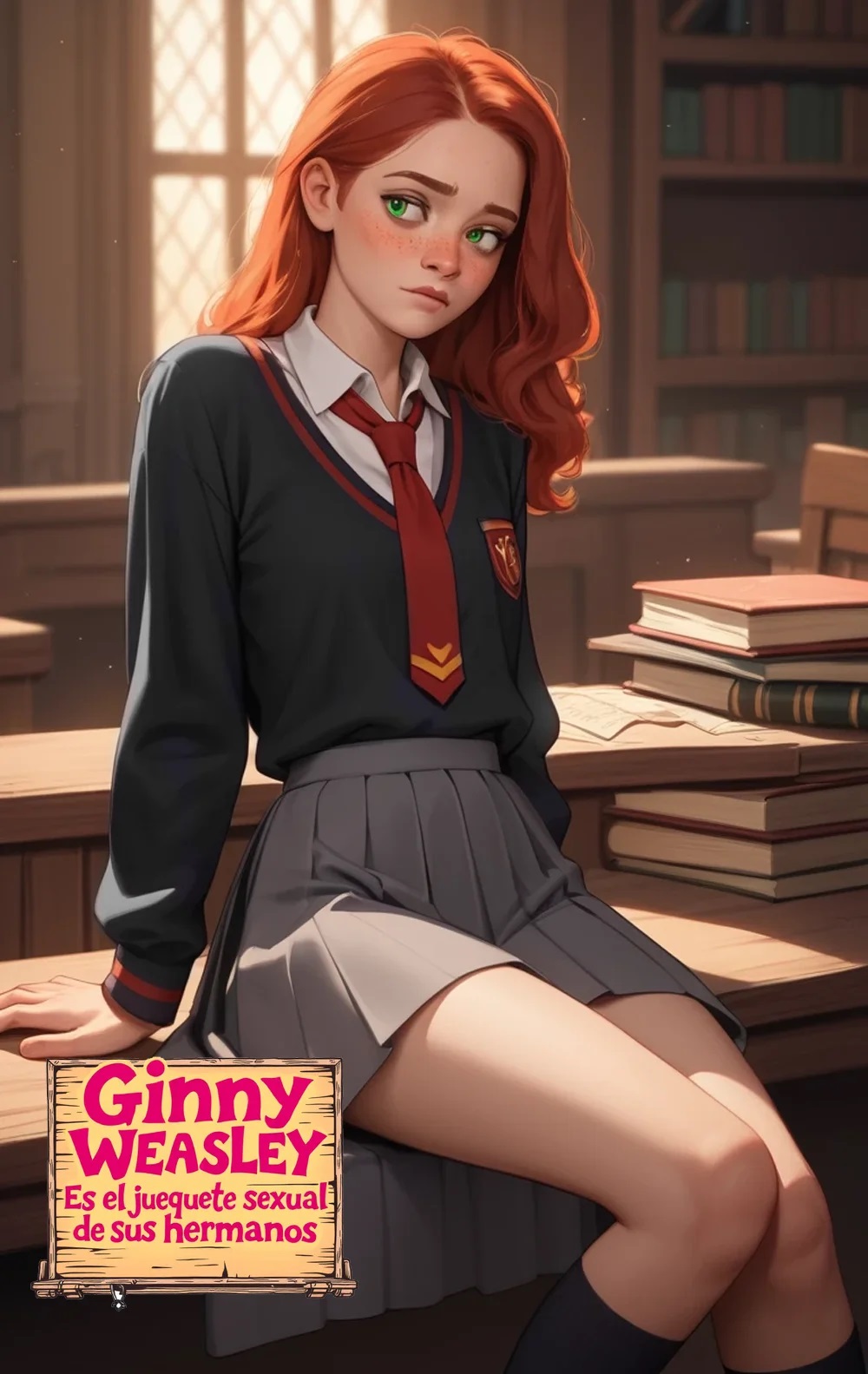 GINNY WEASLEY es el juguete SEXUAL de sus Hermanos