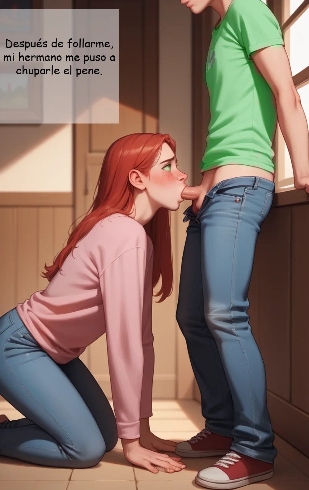 GINNY WEASLEY es el juguete SEXUAL de sus Hermanos parte 1