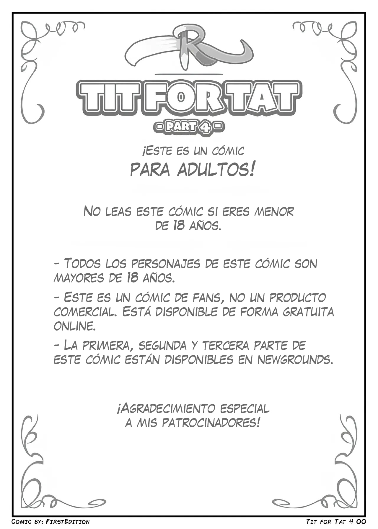 RENA ROUGE - Tit for Tat parte 4