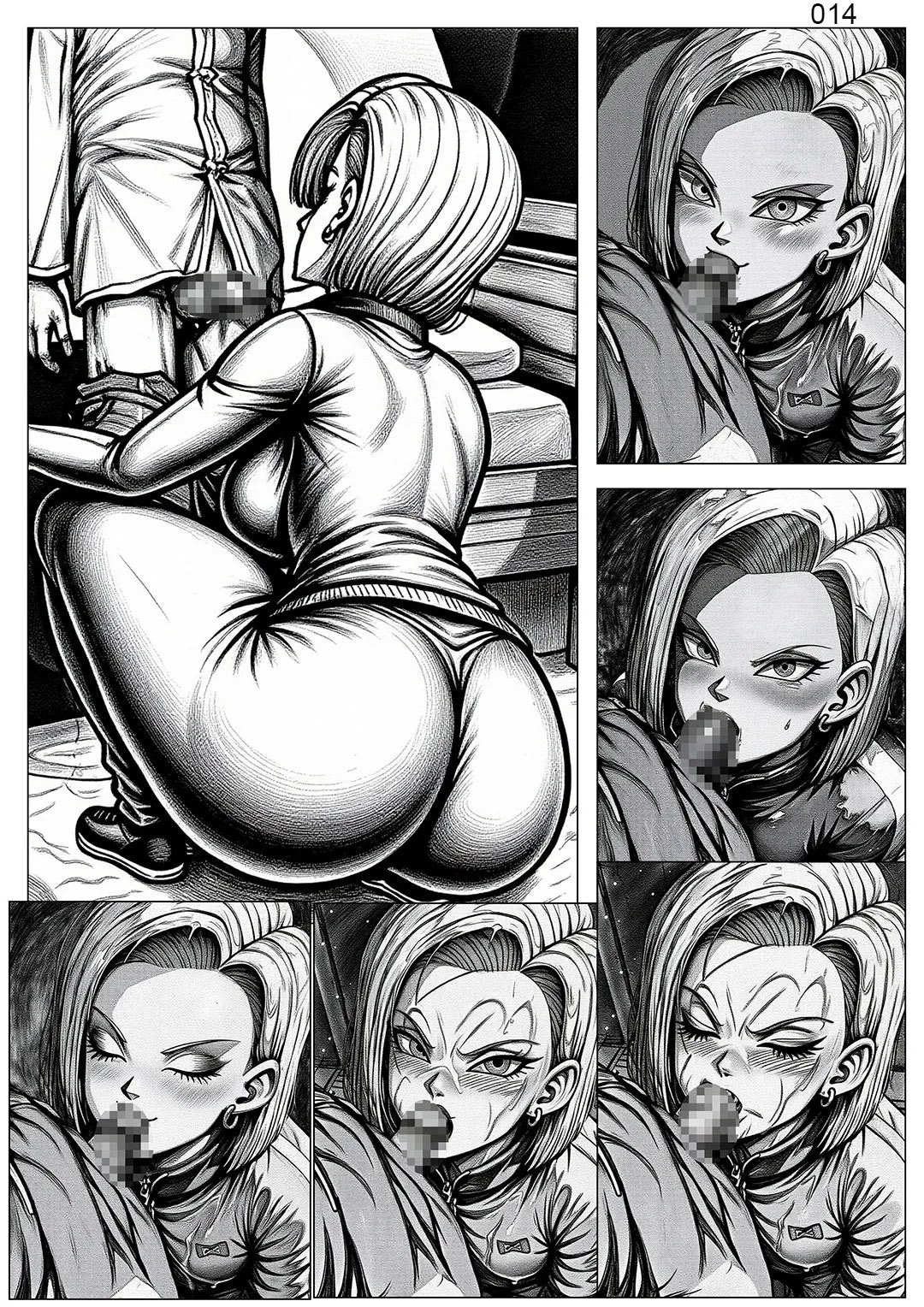 ANDROIDE 18 x Maestro ROSHI
