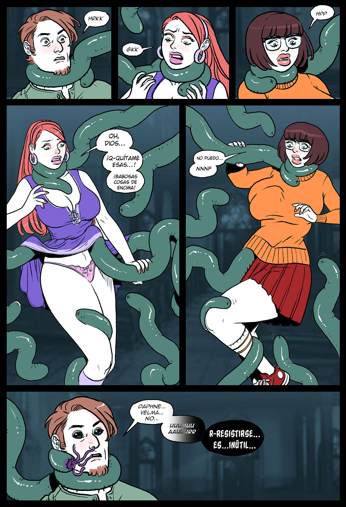 DAPHNE VELMA vs Tentacles