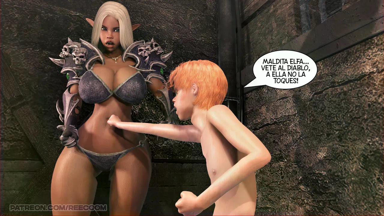 El TRONO de las ELFAS Oscuras parte 2