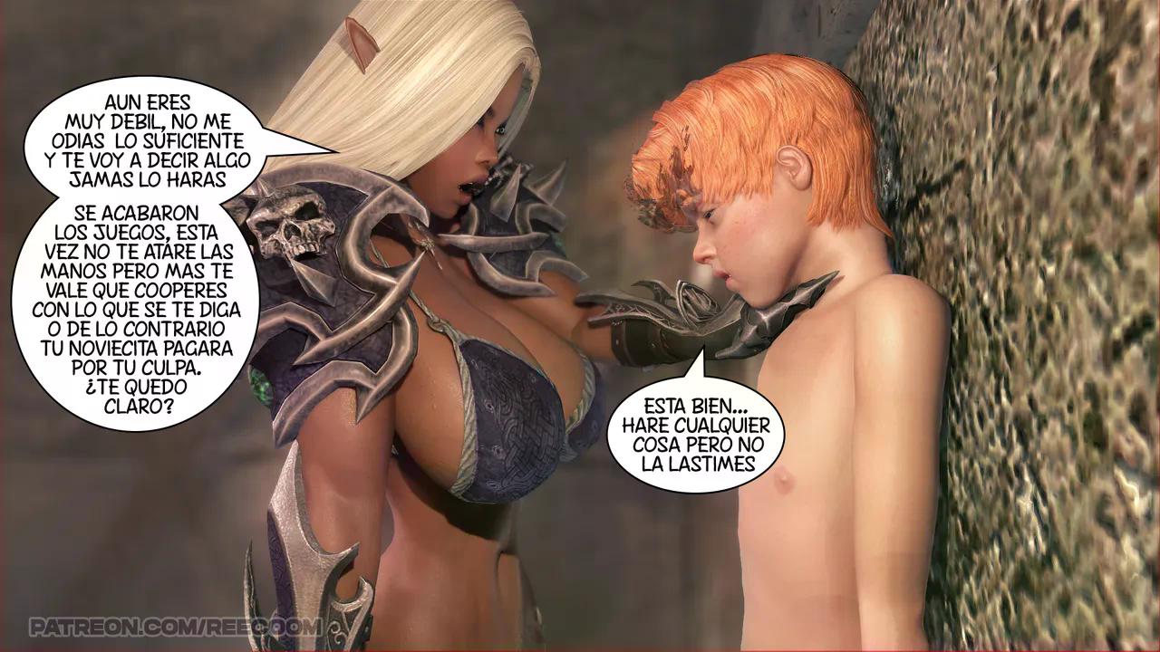 El TRONO de las ELFAS Oscuras parte 2