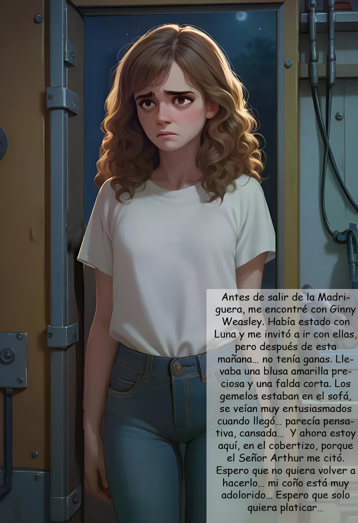 HERMIONE Granger y el Precio de Dormir en la MADRIGUERA parte 1
