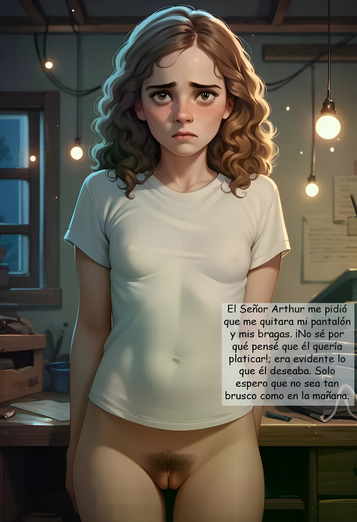 HERMIONE Granger y el Precio de Dormir en la MADRIGUERA parte 1