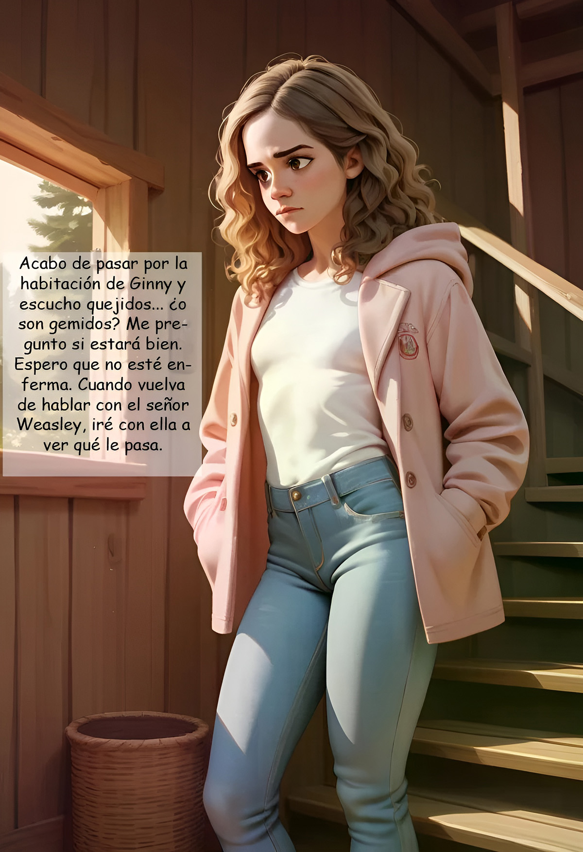 HERMIONE Granger y el Precio de Dormir en la MADRIGUERA parte 1