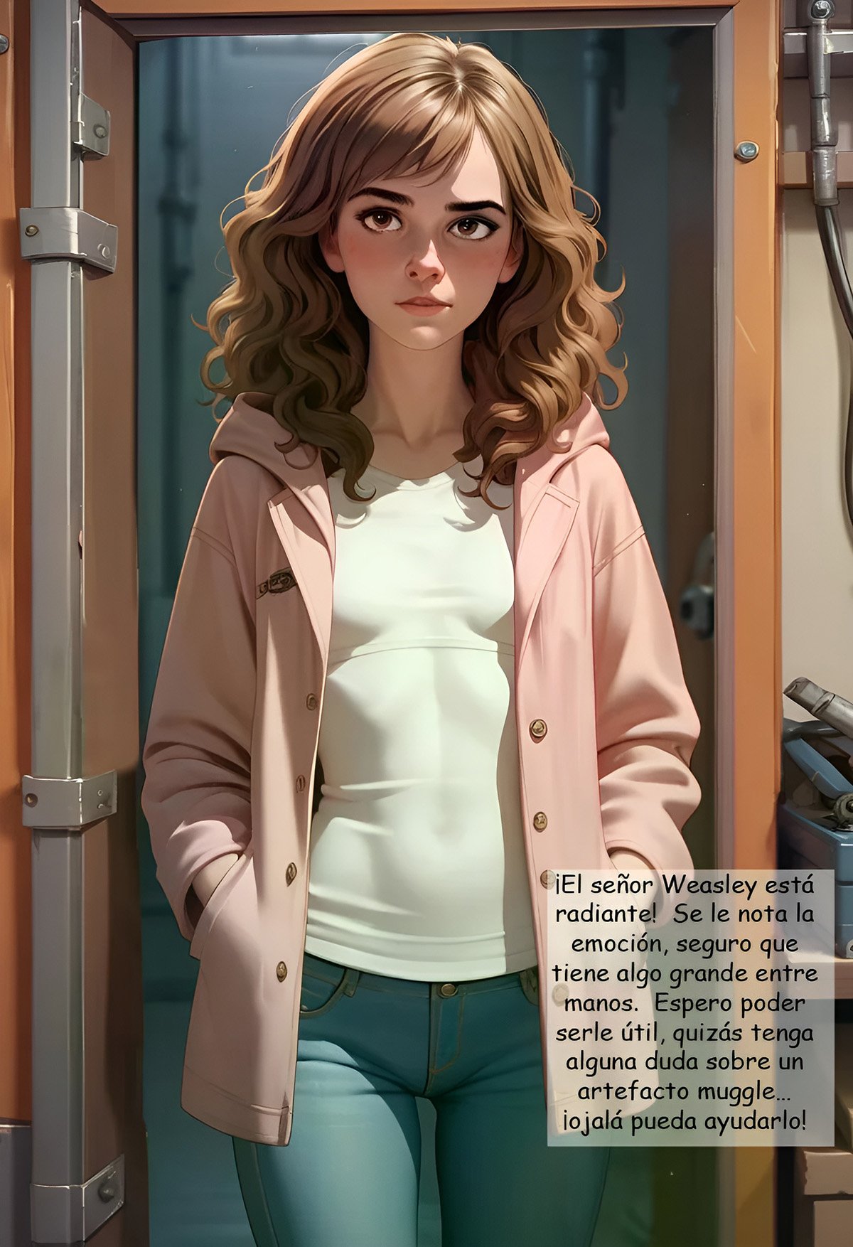 HERMIONE Granger y el Precio de Dormir en la MADRIGUERA parte 1