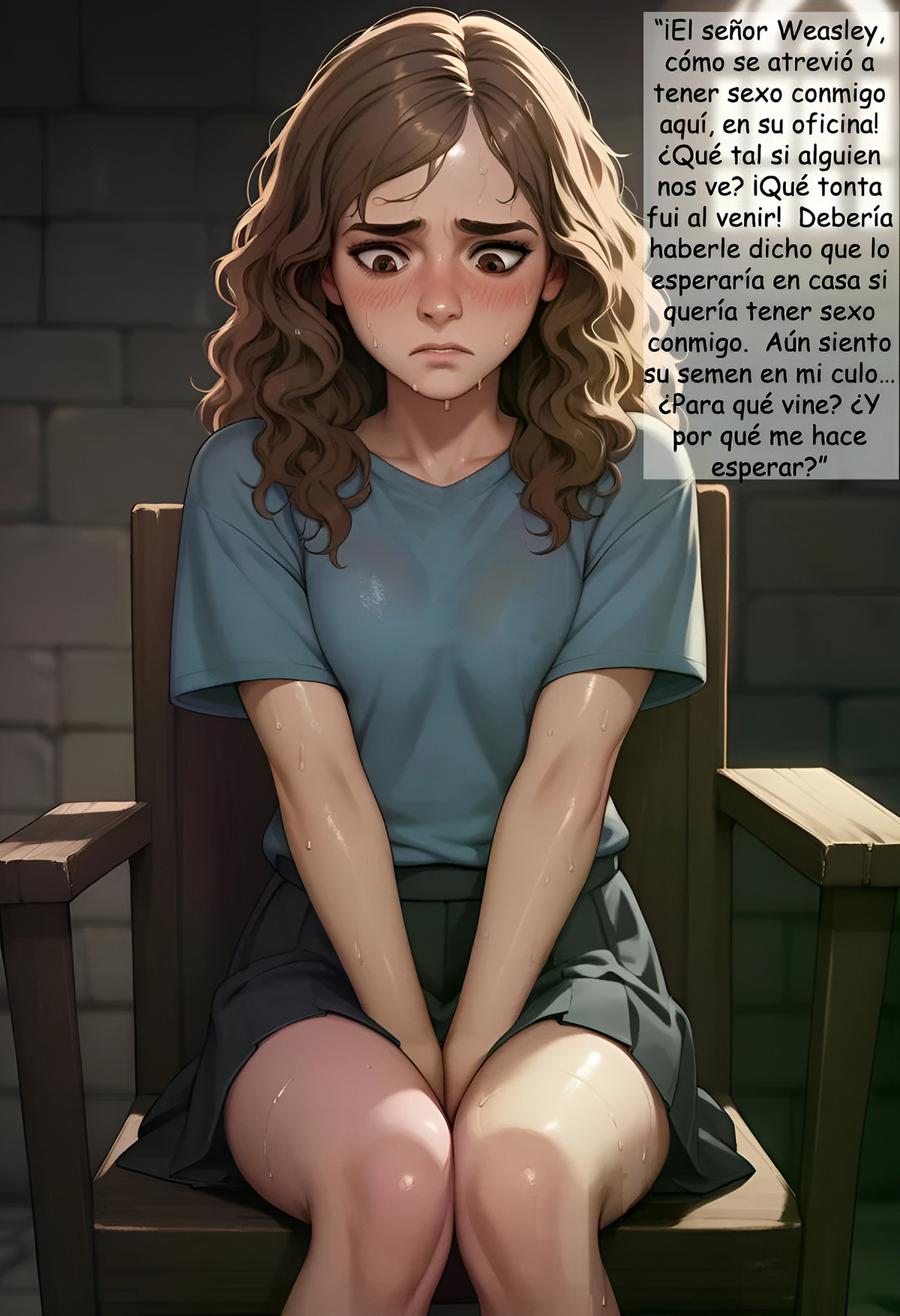 HERMIONE Granger y el Precio de Dormir en la MADRIGUERA parte 2