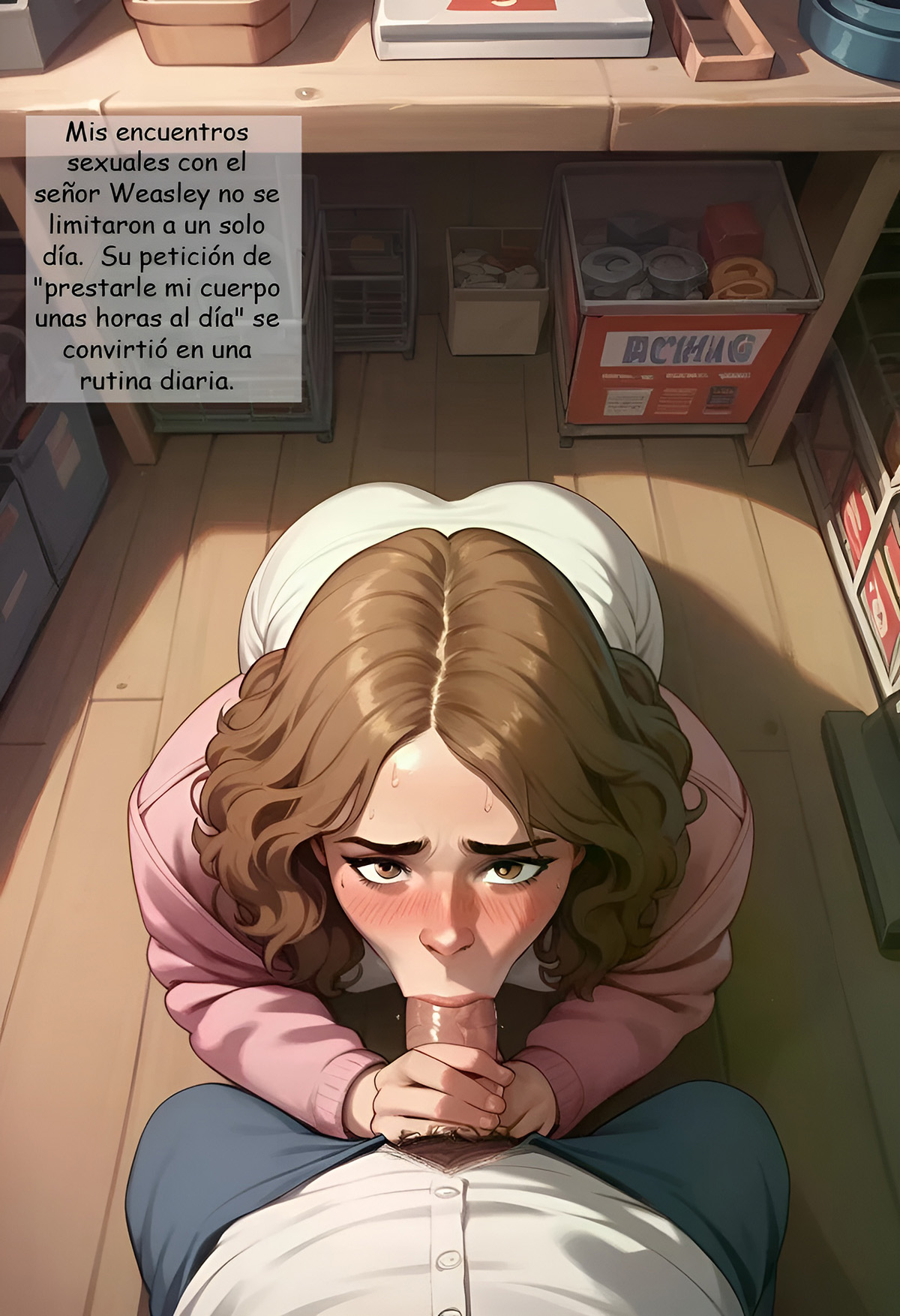 HERMIONE Granger y el Precio de Dormir en la MADRIGUERA parte 2