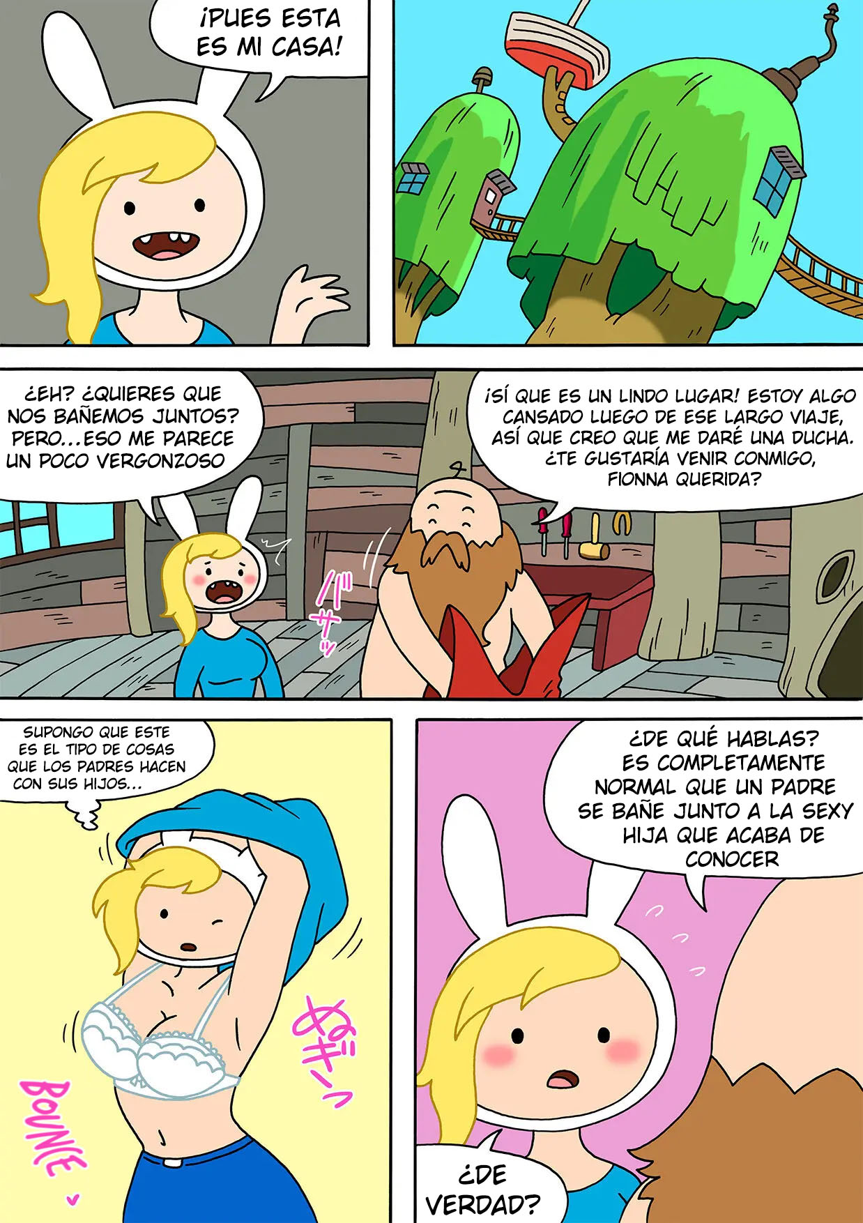 Si FINN hubiese sido FIONNA
