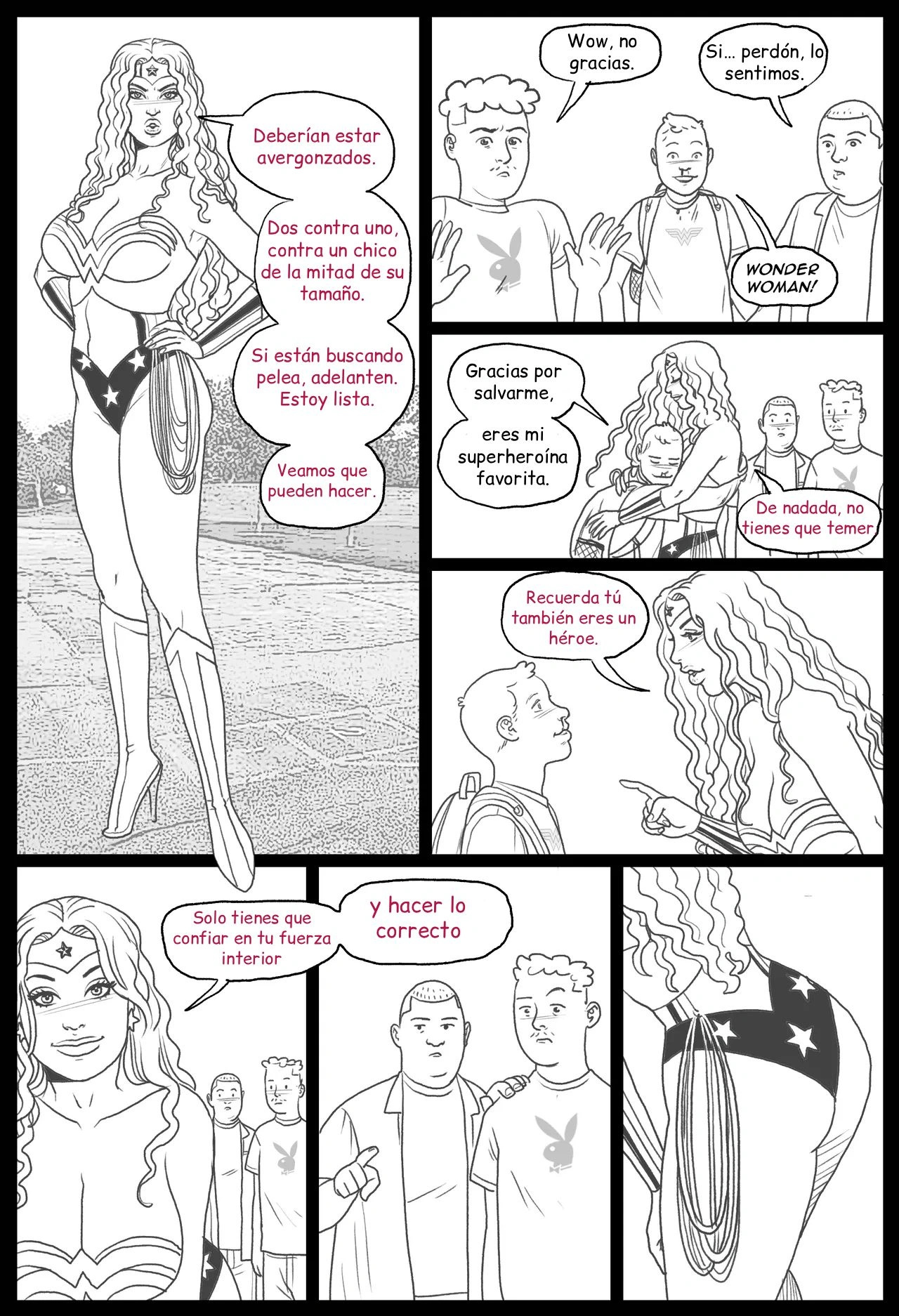 Bang my Bully - The Taming of WONDER WOMAN