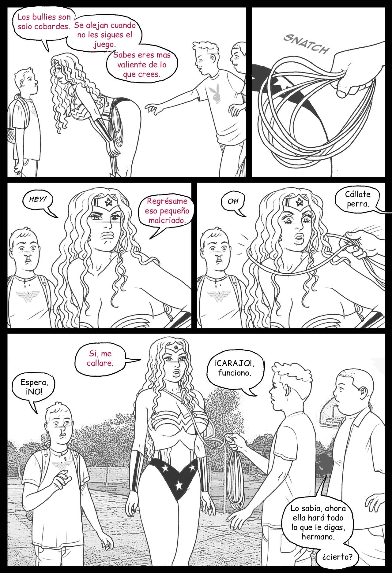 Bang my Bully - The Taming of WONDER WOMAN