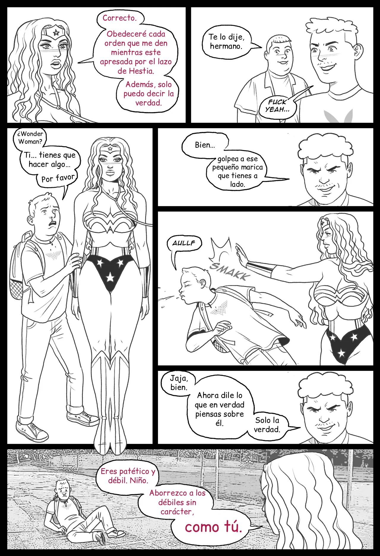 Bang my Bully - The Taming of WONDER WOMAN