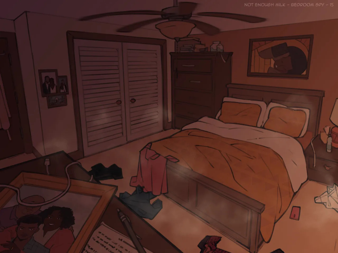 Camara ESPIA en el DORMITORIO