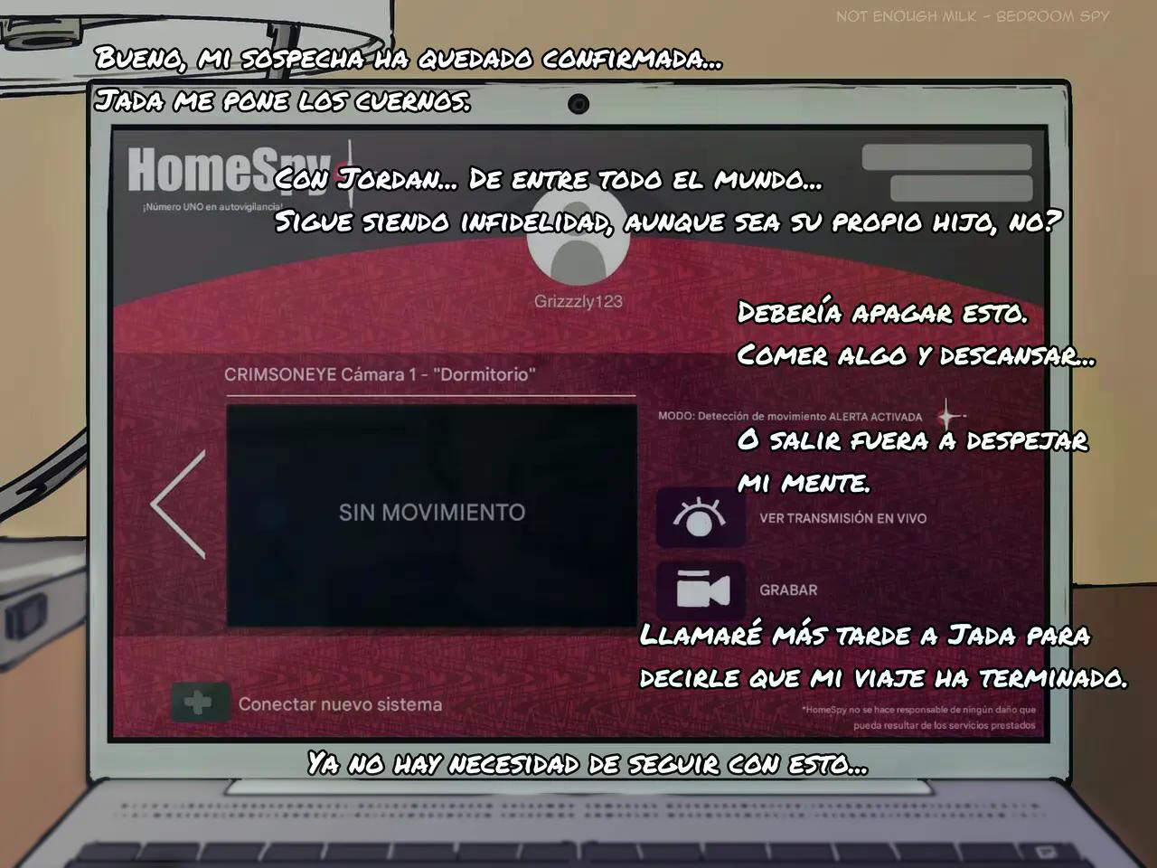 Camara ESPIA en el DORMITORIO