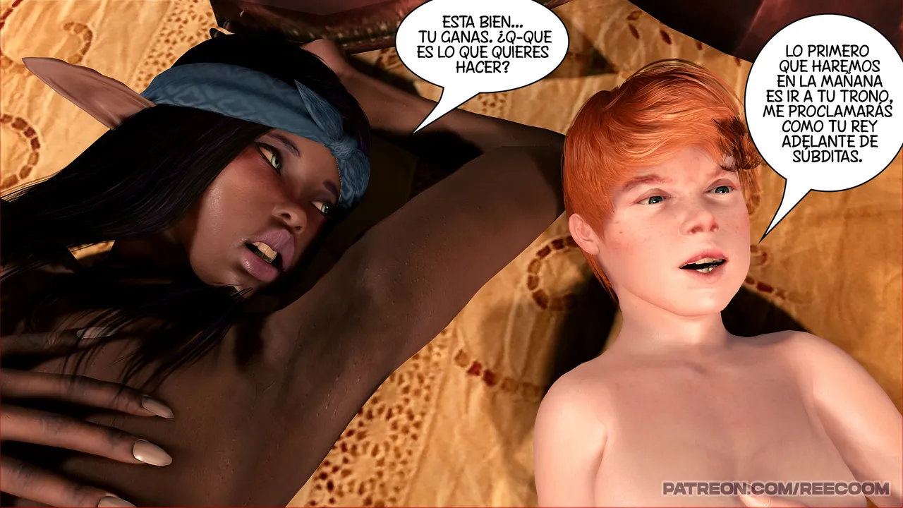 El TRONO de las ELFAS Oscuras parte 4