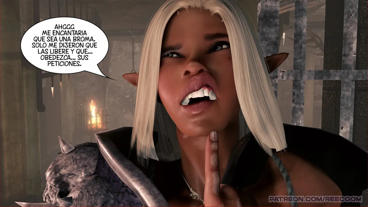 El TRONO de las ELFAS Oscuras parte 4