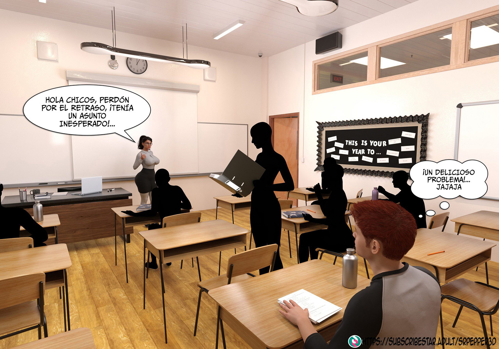 My TEACHER is my STEPMOM parte 1