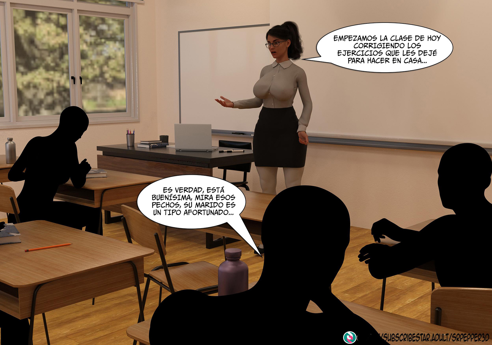 My TEACHER is my STEPMOM parte 1