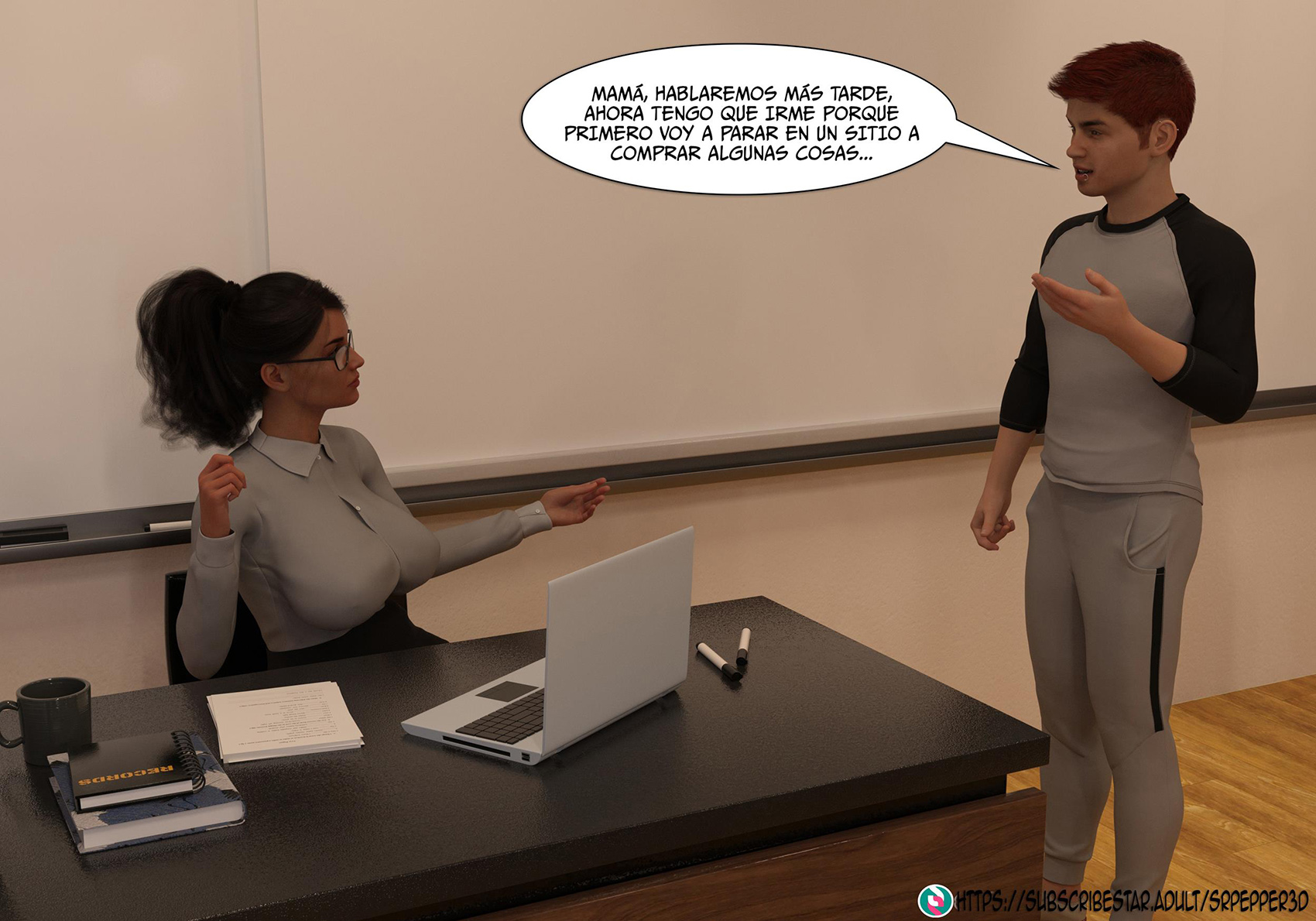 My TEACHER is my STEPMOM parte 1