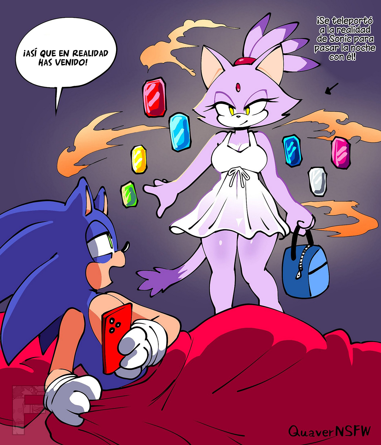 Spending The NIGHT in his DIMENSION